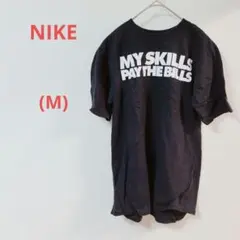 １点もの✨️NIKE ナイキ　ブラック【M】 Tシャツ　ロゴ入り