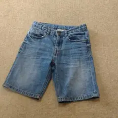 zaraキッズ　デニムハーフパンツ