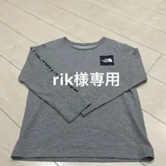 THE NORTH FACE グレー 長袖Tシャツ 140