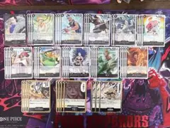 ワンピースカード『黒クロコダイル』デッキパーツ まとめ売り 48枚セット