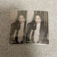 misamo ミナ play タワレコ クリアトレカ 2枚セット