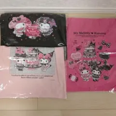 My Melody & Kuromi トートバッグ 3点セットB賞