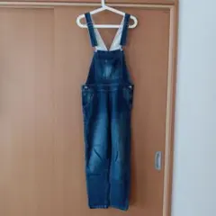 レディース　デニム生地サロペット