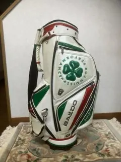 BALDO キャディバッグ ホワイト グリーン レッド BALDO キャディバッグ ホワイト グリーン レッド 【公式通販】 BALDO