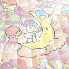 サンリオ◆キルト生地【キキララ/月/ユニコーン】1M 生地　キルト 日本製