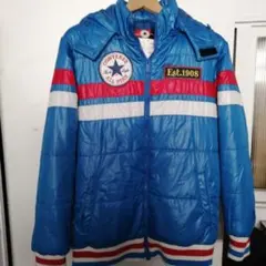 Converse フード付きパデッドジャケット