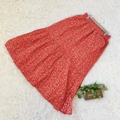 【UNIQLO】ユニクロ PAUL&JOE ティアード スカート 総柄 (L)