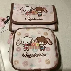お買い得‼️シュガーバニーズ スクエアポーチ、マルチケースセット
