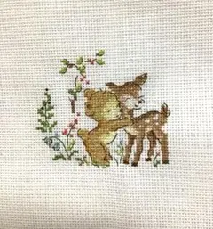 クロスステッチ完成品 おもちゃ