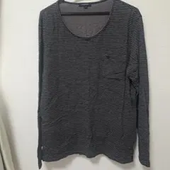BURBERRY BLACK LABEL ボーダー 長袖カットソー Lのサムネイル