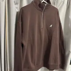KANGOL ハーフジップ プルオーバー