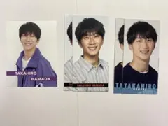 ジャニーズWEST 濱田崇裕　デタカ、厚紙セット