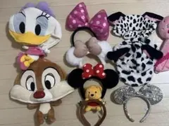 値下げ中！【9点まとめ売り】ディズニー　カチューシャ　ヘアバンド　セット