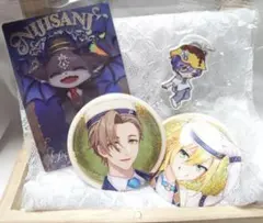 にじさんじ 缶バッジ&メタリックプラカード&めじるしチャーム