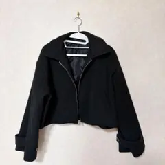 レディース　ショート丈ブルゾン