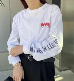 「GOOD ROCK SPEED」 長袖Tシャツ NYC