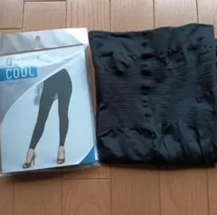 【2点セット】Quiet Cool 着圧レギンス ブラック