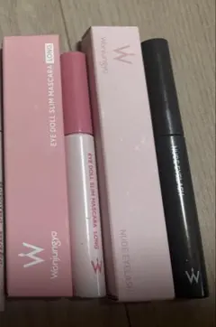 ウォンジョンヨ　アイドールスリム　マスカラ　ロング　他　マスカラ製品5点