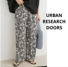 DOORS 『イージーケア/接触冷感』フラワープリントイージーパンツ