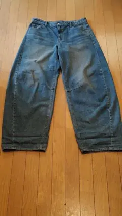 GU バレルレッグジーンズ2XL