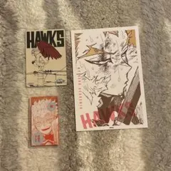 ヒロアカ原画展　ホークス　セット