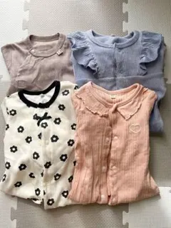 70cm ツーウェイ・ドレスオールセット 4点セット