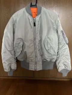 【ビンテージ】ALPHA INDUSTRIES MA-1 希少グレー