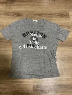 EDIFICE ロゴプリント Tシャツ グレーのサムネイル