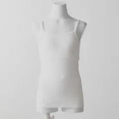 ベルメゾン　サラリスト　さらりとやわらか綿カップ付きキャミソールキッズ