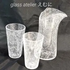 glass atelier えむに ガラス プレート 26cm - メルカリ