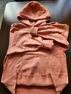 GUオレンジ フード付きパーカー Mサイズ