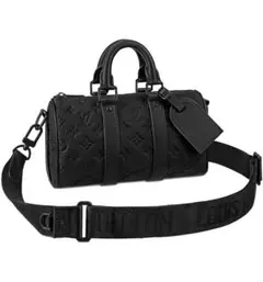 LOUIS VUITTON モノグラム エンボス ドラムバッグ