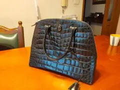 PAM MADE IN ITALY クロコ型押しバッグ - メルカリ