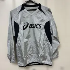 asics ピステ ウィンドブレーカー 140 シルバー