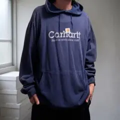 자동차 하트 빈티지 풀오버 후드 가지 감자 茄子紺 페이드 L