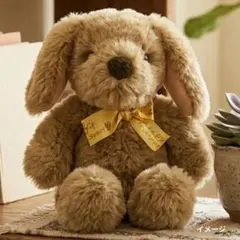 【希少・昭和レトロ】シナダカンパニー 犬のぬいぐるみ ケース保管品