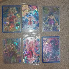 ドラゴンボールヒーローズ カードセット6枚セット - メルカリ