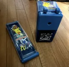 可動品）ポケットモンスター 電動鉛筆削り 青 ポケモン - メルカリ