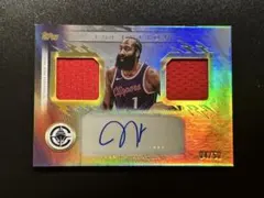 ハーデン 直筆サイン 実使用パッチ /50 Topps Inception