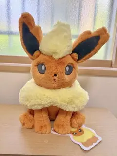 まるで等身大 ポケモン ブースター 80cm もっちり ふわふわ ぬいぐるみ