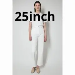 MOUSSY マウジー　ホワイトデニム　25インチ