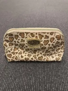 新品未使用‪☆希少！CECIL McBEE ポーチハートレオパード柄 Y2K