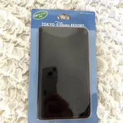 新品　東京ディズニーリゾート　無地　シンプル　デザイン　スマホケース　オレンジ