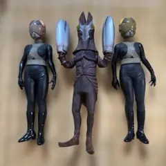 ウルトラマンティガ ピラミッド 光の巨人 石像 3体セット - メルカリ