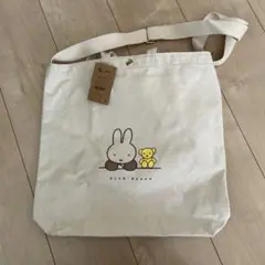 ミッフィー　キャンバスショルダートートバッグ