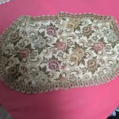 花柄刺繍テーブルマット