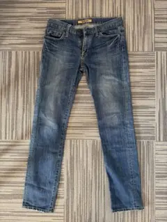 ブルーデニム スリムフィット32インチ 股下82cm 052942