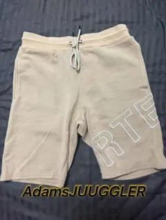 AdamsJUGGLER RTE スウェットショートパンツ ベージュ Sのサムネイル