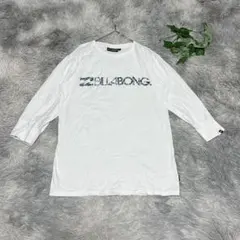 BILLABONG ビラボン（L）長袖 Tシャツ ロゴプリント コットン100%