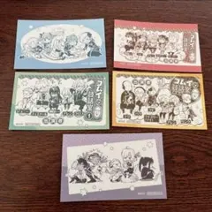 最安値 D.Gray-man アニメイト特典 場面写カード 全5種セット アレン